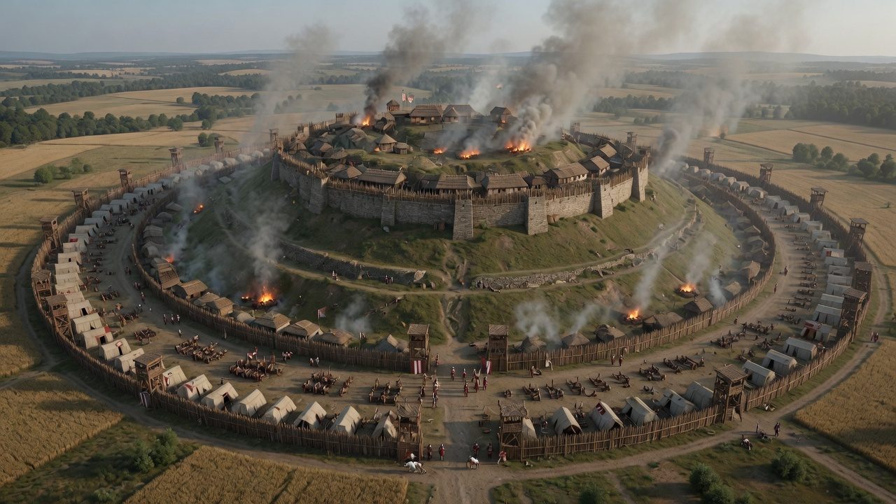 The siege of Alesia