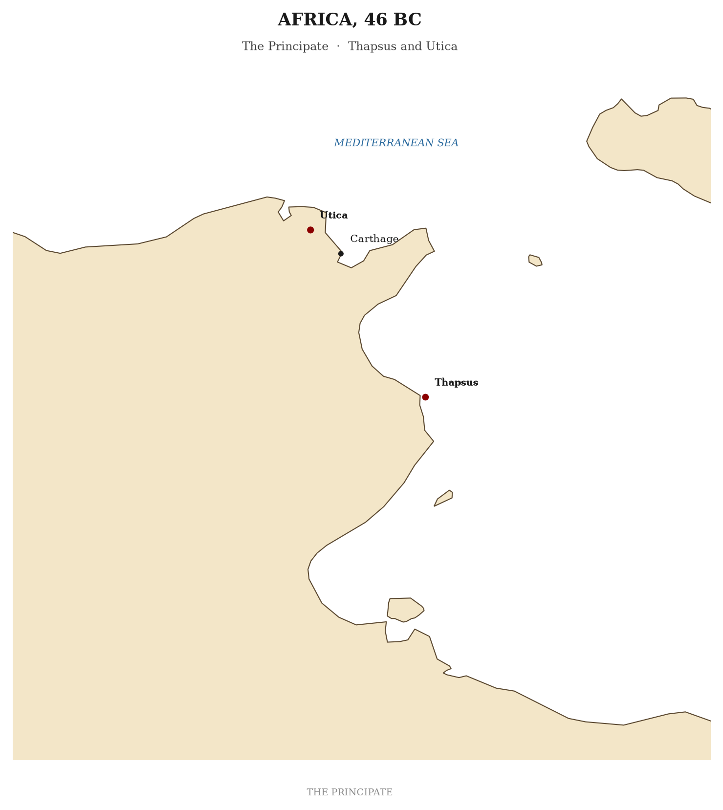 Africa, 46 BC