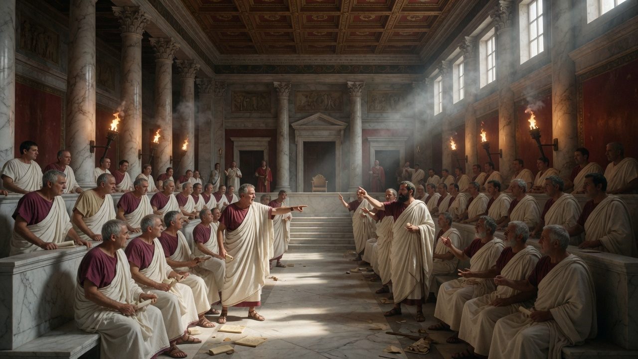 Cicero in the Senate