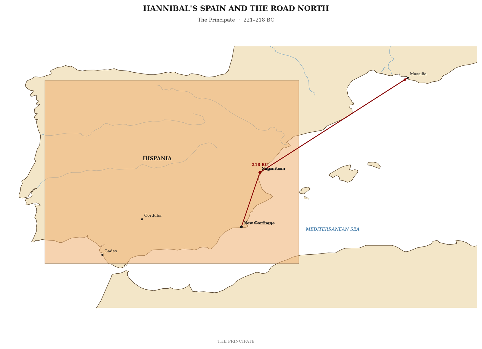 Spain and the road north