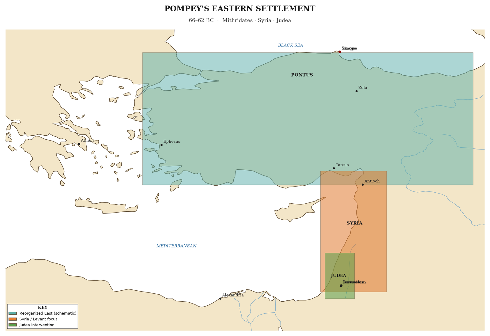 The eastern settlement