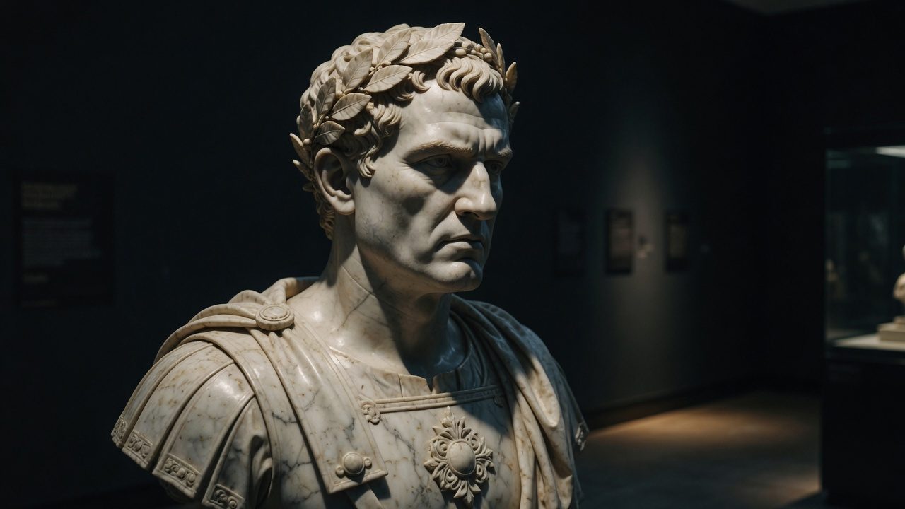 Marble bust of Pompey