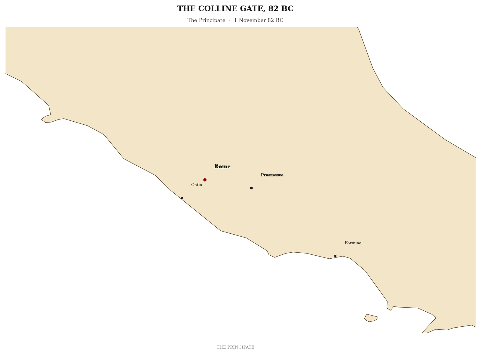 The Colline Gate, 82 BC