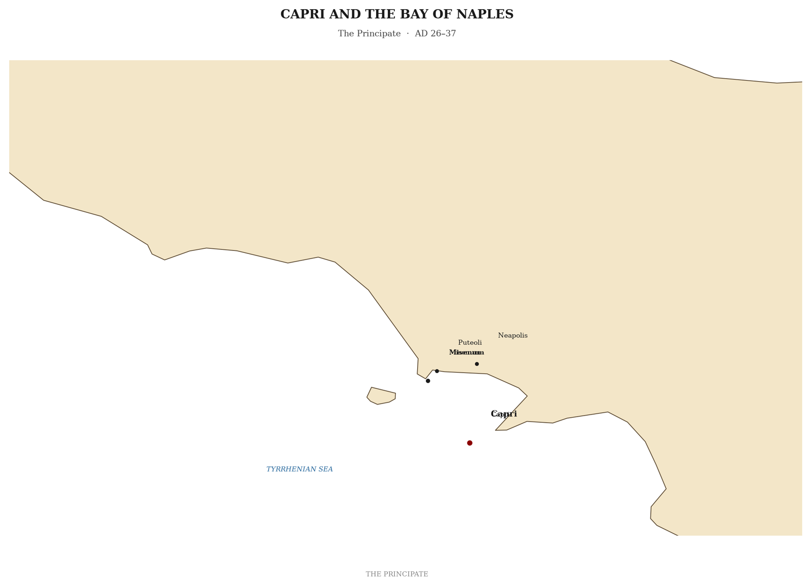 Capri and the Bay of Naples