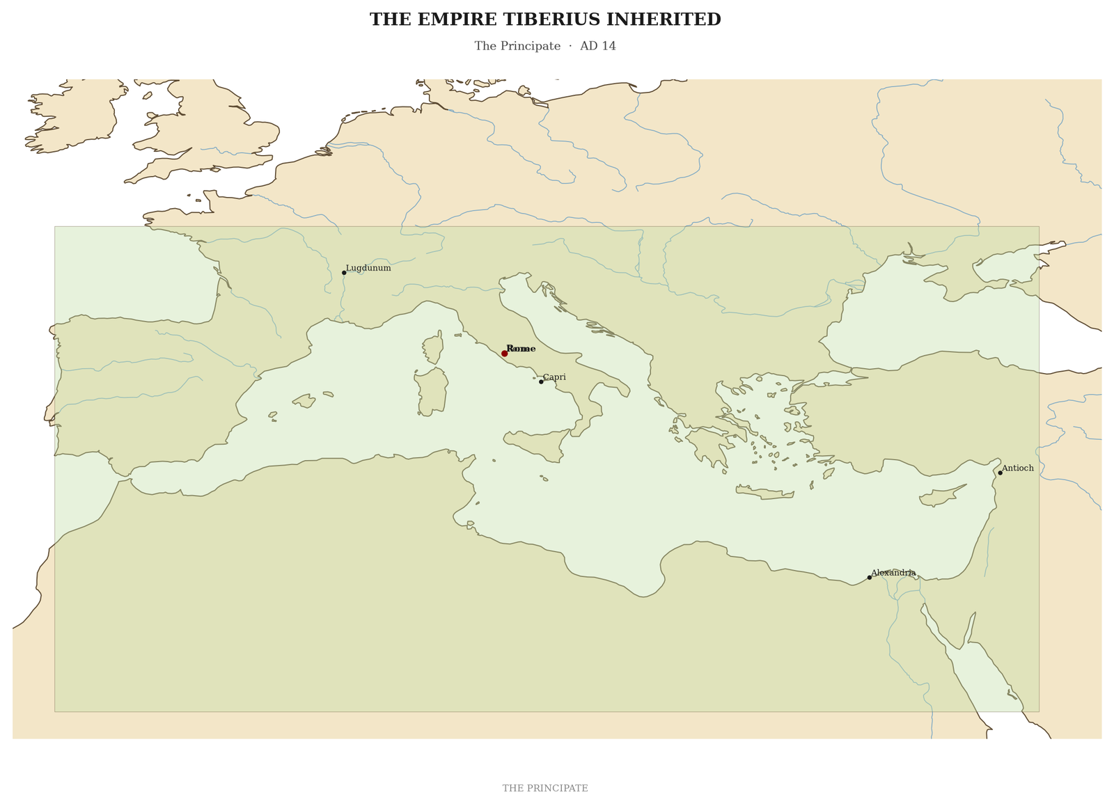 The empire he inherited