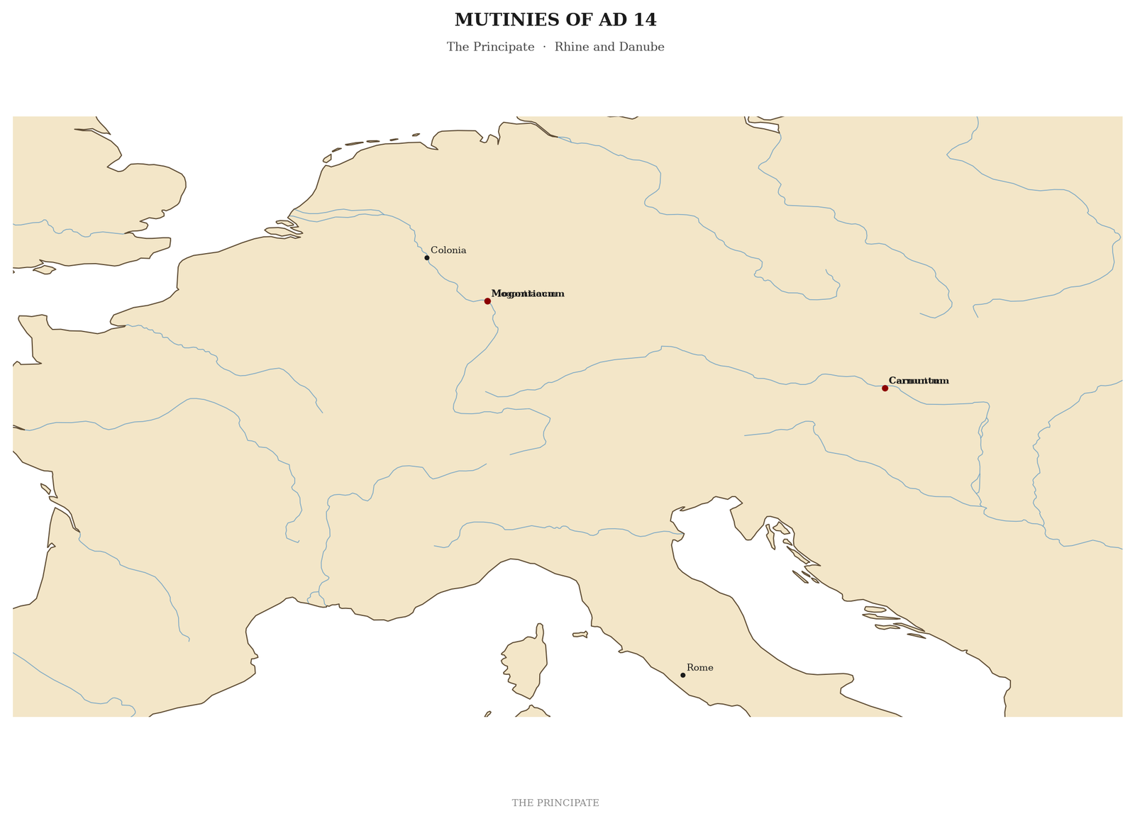 Mutinies of AD 14